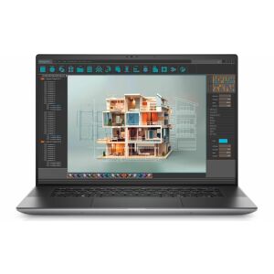 DELL Precision 5690 Intel Core Ultra 7 165H Mobil munkaállomás 40,6 cm (16") Full HD+ 32 GB LPDDR5x-SDRAM 1 TB SSD NVIDIA RTX 2000 Ada Wi-Fi 7 (802.11be) Windows 11 Pro Szürke 137713340 - Dell