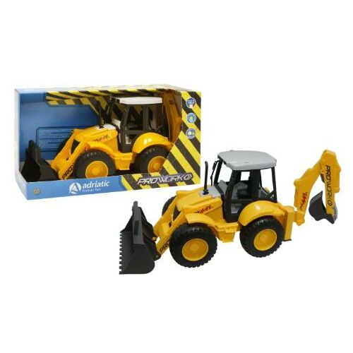 Adriatic Pro Worko sárga játék markoló csomagolással