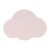 Detské nástenné svietidlo Cloud pink izolowana