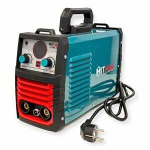 Hitman HT-FMIG-350X Inverteres Hegesztőgép, 350A, MIG/MMA/TIG-Lift, elölnézet - HITMAN