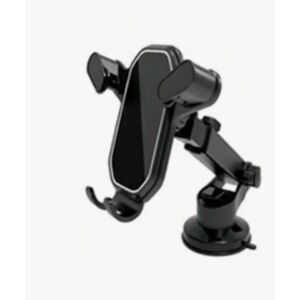 Autós telefontartó tapadókoronggal szélvédőre/műszerfalra, 360 fokos forgatás