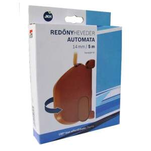JHK Barna Mini Redőnyautomata 5m hevederrel, 14mm, ablakokhoz és ajtókhoz - Redőnyautomata