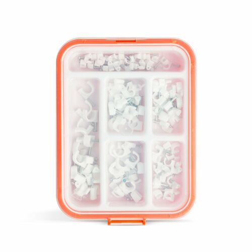 HANDY - Kábelföggető szett szeggel - 5-10 mm - 100 db