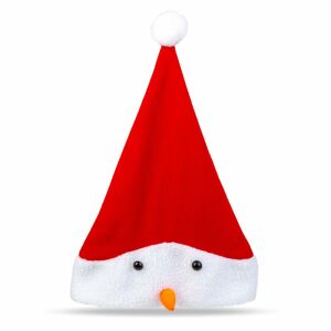 Karácsonyi főkötő - hóember mintával - 30 x 45 cm