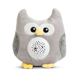 Zenei plüss bagoly - fényekkel - 3 x AAA - BEWELLO 137731545 - Bewello