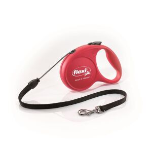 Flexi Fun 5m zsinóros automata póráz M 20kg-ig piros 137737864 - Flexi