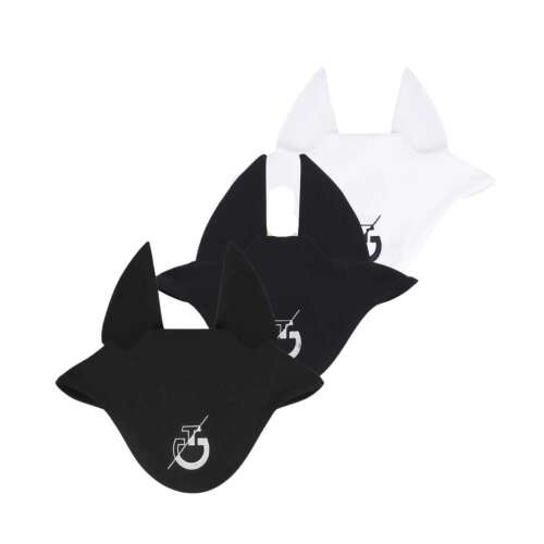 Cavalleria Toscana Könnyű fülháló CT csapat logóval, fekete, fehér és szürke