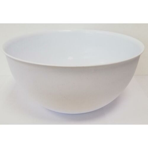 Poly Time Műanyag kerek tál 0,5 l, fehér