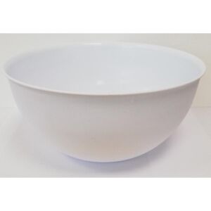 Poly Time Műanyag kerek tál 1 l, fehér