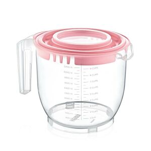 Dünya Műanyag keverőtál tetővel 2200 ml , kék 137750904 - Dünya