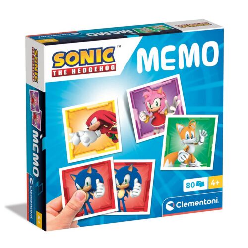 Sonic memóriajáték 80 db-os - Clementoni