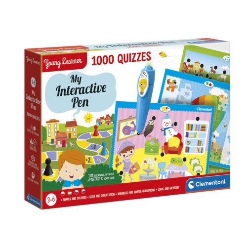 Interaktív kvízjáték gyerekeknek - Clementoni 137751025