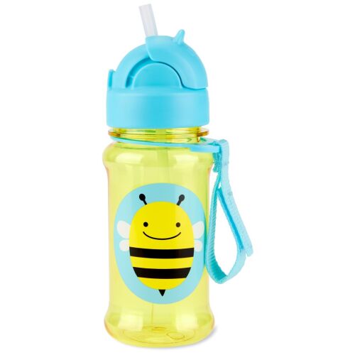 SKIP HOP Zoo Tritán Palack szívószállal 355ml Méhecske 12m+ 137751032