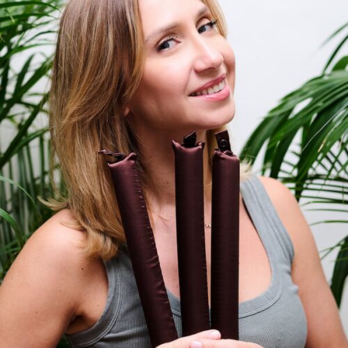 SATIN görgőkészlet 3 db. - göndörödések hő használata nélkül YEYE Made in Nature