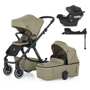 Petite&amp;Mars szett Babakocsi 4in1 ICON Mossy Green LITE AIR + CYBEX Aton B2 i-Size 137751664 - Petite&Mars