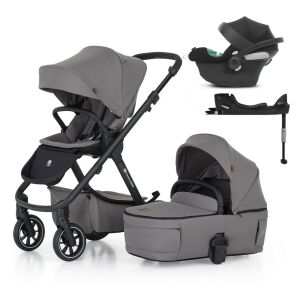 Petite&amp;Mars szett Babakocsi 4in1 ICON Dove Grey LITE RWS + CYBEX Aton B2 i-Size 137752135 - Petite&Mars