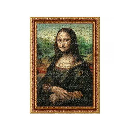 Trefl 500 db-os puzzle kerettel - Mona Lisa, Leonardo Da Vinci (37541) 146345871 - Trefl