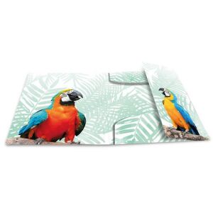 Herma: Doska s gumičkou s tropickým vtáčím motívom, A4 137755166 - Zakladače na dokumenty