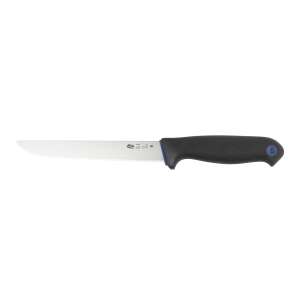 Morakniv Progrip csontozókés, rozsdamentes acél penge, fekete gumibetétes markolat, 179 mm hosszú - Morakniv
