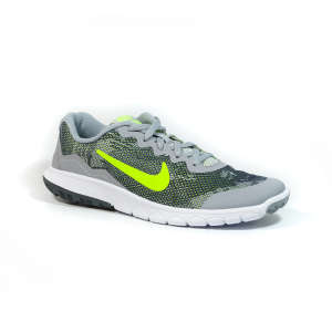 Nike Flex Experience Print Gs Junior Fiú Futócipő #szürke-neon 30355899