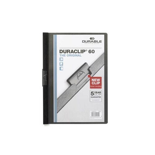 Durable Clamp Workbook A4/60 Blatt Schwarz 137757992