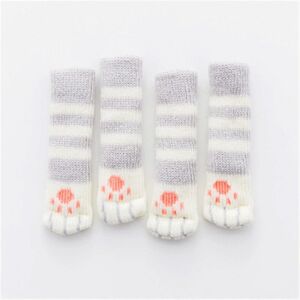 Székláb zokni cica tappancsos (4 db) 137759068 - Padlóvédő bútorláb alátét