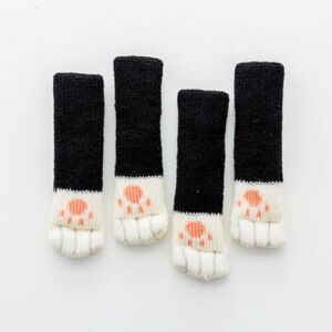 Székláb zokni cica tappancsos (4 db) 137759664 - Padlóvédő bútorláb alátét