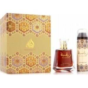 Lattafa Raghba Unisex Zestaw Perfum - 100ml Eau de Parfum i 50ml Dezodorant w Sprayu - Lattafa Perfumy męskie