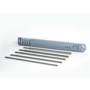 BOSCH 5X Kőzetfúró készlet 5 részes 10,12,14,16,18 x 460/400 mm négyélű SDS-Plus 147095470 - Bosch Fúrószár