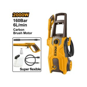 INGCO 2000W 160Bar Magasnyomású mosó tartozékokkal - INGCO