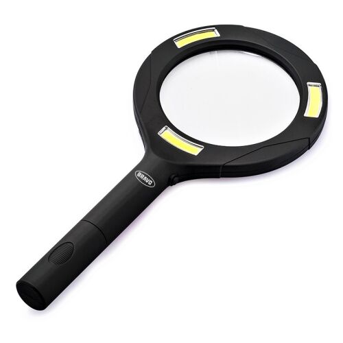 Bravó B-4977 Fényes nagyító, 5x, nagyítás LED lámpával, fekete 137762664