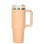 Termikus 1200ml pink travel mug with handle and straw