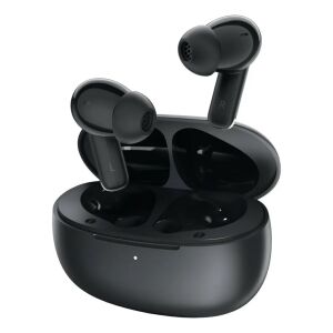Schwarze Haylou Xiaomi Kabellose Ohrhörer mit ANC und ENC im Ladeetui - Peripheriegeräte