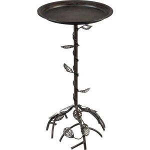 Kerti dekoráció, MagicHome, madáretető állvánnyal, fém, 27x56 cm