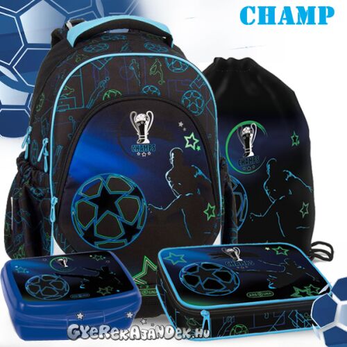 Ars Una focis anatómiai iskolatáska SZETT 4 részes - Champs (AU-F1)