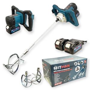 Hitman HTEMX-3452 akkus keverő szett akkumulátorokkal, töltővel és keverőszárakkal - HITMAN