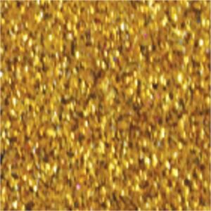 Dekorgumi - glitteres, arany 20x30 cm