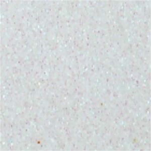 Dekorgumi - glitteres, fehér 20x30 cm