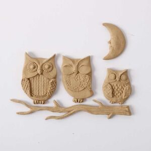 Hőre lágyuló fa Baglyok 9 cm