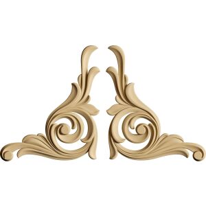 Hőre lágyuló fa DU 01 ciráda 6,2 x 7,2 x 0,8 cm - 2 db-os