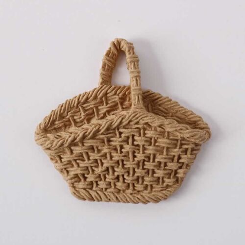 Hőre lágyuló fa Kosár 6 x 4 cm, hőre lágyítható fa kosár kézműveskedéshez