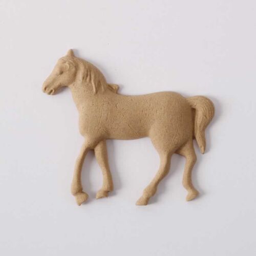 Hőre lágyuló fa Ló, hajlítható fa ló, fa dekoráció