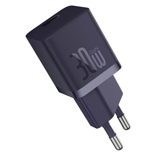 Baseus 30W GaN USB-C Schnellladegerät - Mitternachtslila