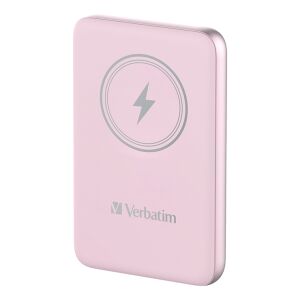 Verbatim 10000 mAh Charge'n'Go розова магнитна безжична power bank - Външна батерия и Powerbank