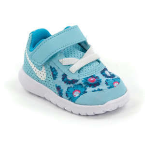 Nike Flex Exreience 5 Print TDV Lány Baby Cipő - Virágos #kék 30355984