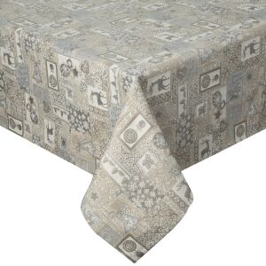 Abrosz 135x180 Noel 3 ezüst karácsonyi Euro függönyök Új