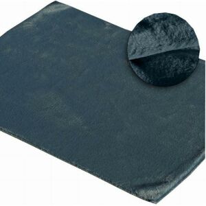 Fürdőszobaszőnyeg 60x90 Emilio sötétkék dekoratív puha szőrme Eurofirany