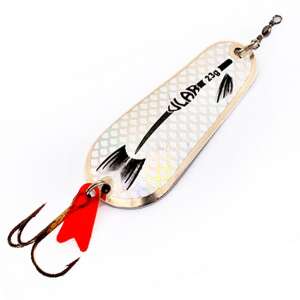 ULAR 239 Ezüst Kanál Horgászcsali Vörös Lapkával - Műcsali