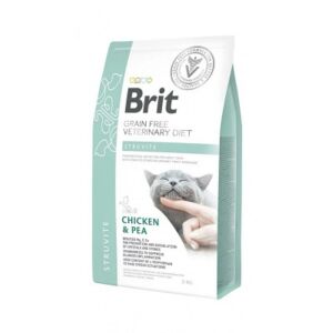 Brit Veterinary Diet diétás táp struvit kövek feloldására macskáknak 2 kg 137832953 - Állattartás