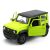 Welly Suzuki Jimny lime zöld fém autómodell nyitott ajtókkal